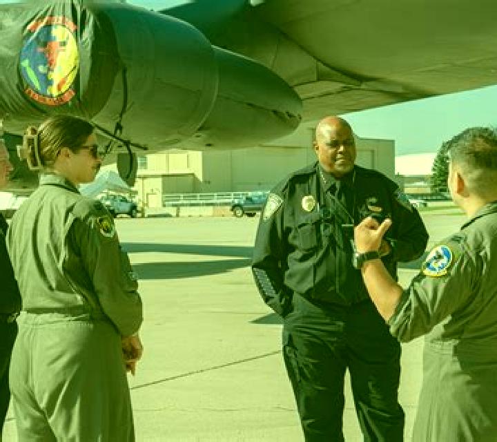 escort Minot Air Force Base